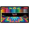 STABILO Pennarelli Pen 68 - colori assortiti - Stabilo - scatola in metallo 30 pezzi (unità vendita 1 pz.)