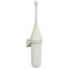 MAR PLAST Portascopino da parete Woodplastic - 480 x 113 x 92 mm - bianco - Mar Plast (unità vendita 1 pz.)