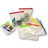 VIVA Buste slider - con chiusura zip e cursore - 14 x 18 x 3 cm - 60 micron - LDPE - trasparente-verde - Viva - conf. 50 pezzi (unità vendita 1 pz.)