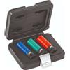 Usag Assortimento 3pz di bussole macchina per cerchi in lega con protezione - Usag 270 C/C3