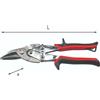Usag Cesoia a doppia leva per lamiere 250mm - Usag 203 BN U02030002