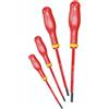 Usag Serie di 4 giraviti per viti con intaglio 1000V - Usag 091 SE4 U00910110