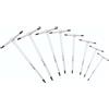 Usag Serie di 8 chiavi a T per viti con impronta Torx - Usag 280 TTX/SE8 U02800686