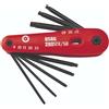 Usag Serie di 8 chiavi maschio per viti con impronta Torx Tamper Resistant - Usag 280STX/S8