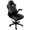 Atlantis triton R9 Sedia Gaming Chair Ergonomica, Finta Pelle, Nero, M