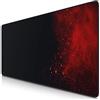 TITANWOLF - XXL Tappetino per Mouse da Gioco - Gaming Mousepad Extra Grande 900 x 400mm - Mousepad con Base in Gomma Antiscivolo - Spessore 3mm - MOD. Blood And Dust