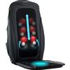 HoMedics Shiatsu Back Massage Chair - Poltrona massaggiante Shiatsu per schiena, collo e spalle, per casa e ufficio con 3 intensità, cuscino regolabile per il collo e opzione oli essenziali