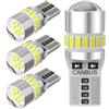 APOOS T10 W5W LED Lampadine CANBUS 194 168 Estremamente Luminosa 24SMD 12V per Auto Luce di Posizione Luci Targa Interne Mappa Cupola Plafoniera Cortesia Luce 6500K Bianco 4 Pezzi