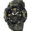 TONSHEN Uomo Analogico Quarzo LED Tre Tempo Sportivo Orologi da Polso Impermeabile 50M Allarme Cronometro Data Outdoor Militare Tattico Digitale Orologio da Plastica (Grigio Camo)