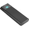InLine® 00031H USB3.2 Gen.2 USB tipo C a M.2 SSD (PCIe NVMe & SATA), senza attrezzi