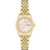 Armitron Orologio da polso da Donna, 75/2475, impreziosito da veri cristalli, funzione datario, Oro