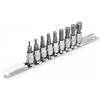 DAKCOS Set di chiavi a brugola da 1/4, set di chiavi a brugola SAE imperiale 3/32-3/8 S2 in acciaio legato e presa CR-V