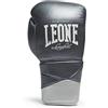 LEONE 1947 Authentic, Guantoni da Boxe Unisex Adulto, Grigio, 14oz