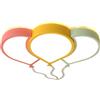 YiiNaio Moderno lampadario a LED, per cameretta dei bambini, camera da letto, dimmerabile, per cameretta dei bambini, lampada da soffitto con telecomando, diametro di 60 cm, per bambini, lampada da parete