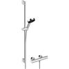 hansgrohe Pulsify Select S rubinetto doccia esterno con termostatico, 24271000, Pulsify Select S cromo [Rubinetteria Bagno > Rubinetteria Doccia]