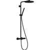hansgrohe Pulsify S Puro colonna doccia con termostatico, 24223670, Pulsify S Puro nero opaco [Rubinetteria Bagno > Colonne Doccia]