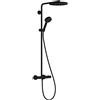 hansgrohe Pulsify S Puro colonna doccia con termostatico, 24236670, Pulsify S Puro nero opaco [Rubinetteria Bagno > Colonne Doccia]
