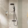 hansgrohe Pulsify S Puro colonna doccia con termostatico, 24237670, Pulsify S Puro nero opaco [Rubinetteria Bagno > Colonne Doccia]