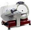 DCG AS2495 Rossa - Affettatrice con lama da 250mm inox - Corpo in alluminio pressofuso - 300W