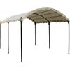 DecHome Gazebo Giardino 3x4 Mt in Metallo con Copertura Top in Poliestere 160 g/mq colore Bianco - 786/2C