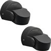 Oktaplex motion Oktaplex Bea - Rilevatore di movimento per esterni, IP65, orientabile a 180°, sensore PIR con portata di 10 m, 230 V, colore grigio