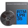 RTM Industries RTM Long Play Recording LPR 35 ¼ pollice - Nastro di Registrazione Analogico per la Registrazione Audio - Trident Bobina di Plastica da 270m - Diametro di 5 pollici (13cm)