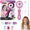Generico Macchina elettrica per trecce per capelli, trecciatrice automatica per capelli - Macchina per intrecciare i capelli elettrica per bambini,Facile macchina per intrecciare multifunzionale, kit di giocat