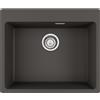 Franke Lavello una vasca Vasche Sopratop Centro MRG 610-54 FTL 114.0714.174 finitura grigio ardesia da 59x50 cm