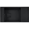 Franke: Lavello una vasca Fresno FSG 611-88 114.0718.447 finitura black matt da 87.7x49.5 cm