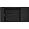 Franke: Lavello una vasca Fresno FSG 211-86 135.0718.446 finitura black matt da 86x45.8 cm