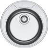 Franke Lavello una vasca Rotondo Incasso ROX 610-39 101.0714.034 finitura inox satinato da Ø51 cm