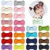 ZOCONE Mollette per Capelli Bambina Fiocco, 25 PCS Fiocchi Fermagli per Capelli Grosgrain Pinzette per capelli Antiscivolo Bows Barrette per Bambina Neonata Ragazza