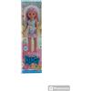 Famosa Bambola,Nancy Love Nature Flower Power,bambola capelli rosa vestito azzurro 42 cm,Famosa,Eta 3+