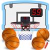 TEUVO Mini Canestro Basket da Camera con Tabellone Elettronico & 4 Pallone Interno Canestro Basket Bambini per Casa Porta, Basket Giocattoli Mini Hoop Regalo Bambini 5 6 7 8 9 10 Anni Ragazzi Ragazzee