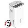 Saneo Deumidificatore 30L con sollevamento collegato, 40 m2, 460 W, serbatoio e tubo di scarico, pompa di sollevamento fino a 3 m, ideale cantina (WiFi)