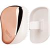 TANGLE TEEZER Ltd Tangle Teezer Compact Styler Rose Gold Ivory - Spazzola Tascabile per Capelli Senza Nodi con Cover Protettiva