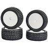 Carson 500900136 - Set di 4 Ruote all Terrain 4WD