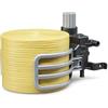bruder 02332 - Pinza per balle con 1 balla rotonda, accessorio per caricatore frontale, trattore, azienda agricola