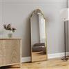 DEGHI Specchio 50x150h cm con cornice oro - Sorriso