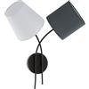 Eglo Almeida Applique 80 W, Anthracite, White