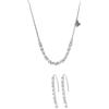 Emporio Armani 8. Emporio Armani Orecchini e collana in argento sterling da donna, set