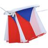 AZ FLAG Ghirlanda 6 Metri 20 Bandiere Repubblica Ceca 21x15cm, Bandiera Ceca 15 x 21 cm - Festone Bandierine