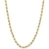 PRINS JEWELS Collana in oro giallo 750 18 carati unisex - 4,40 mm di larghezza, Oro