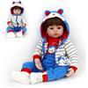 ZIYIUI 24''/60 cm Bambole Reborn Realistico Baby Dolls Bambino Neonatale Simulazione Morbido Silicone Vinile Toddler Babies Reborn Bambole Femmine Regalo Giocattol