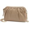 VASCHY Pochette Donna,Clutch Donna Elegante Pochette e Clutch Pelle Borsetta Donna Pochette da Borsa Elegante Borsa Tracolla Donna Matrimonio,Festa Pochette Argento