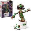 LEGO Marvel Groot Ballerino, Personaggio Giocattolo da Costruire con Funzione Danzante, Giochi Animati per Bambini e Bambine da 7 Anni in su, Idea Regalo Supereroe Avengers da Collezione 76297