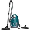 Rowenta RO3142EA Power XXL Silence, Aspirapolvere con Sacco, Contenitore da 4,5 L, 3 Accessori, Cavo di Alimentazione Extra-Lungo da 8,4 m, Verde