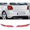 KASturrboo KASturbo Riflettore posteriore rosso destro e sinistro per Polo 6R 6C dal 2014 in poi copertura del faro posteriore paraurti Sostituire 6C0945105B