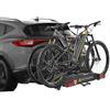 Althura Portabici auto da gancio traino ALPEN | 2 Biciclette | E-bike | Inclinazione | Antifurto | 60kg | Ruote 29 | Interasse 1350mm | Facile Utilizzo