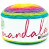 Lion Brand Yarn Mandala Bonus Bundle, filato colorato per lavori a maglia, uncinetto e artigianato, gnomo, 1 confezione